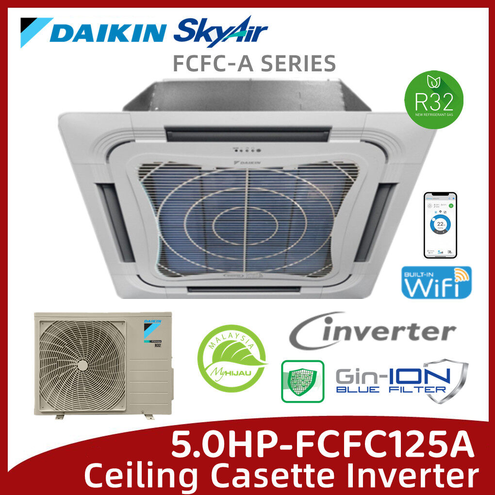 daikin 5hp ceiling cassette