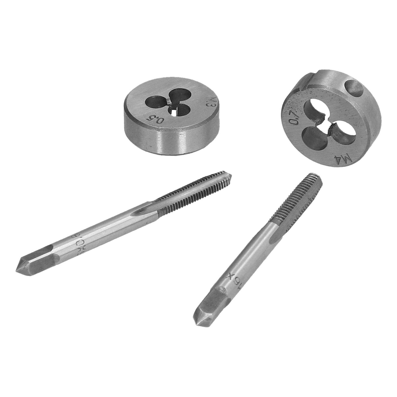 Thread Tapping Set Tap Die Kit High Hardness Effective for Cutting Male