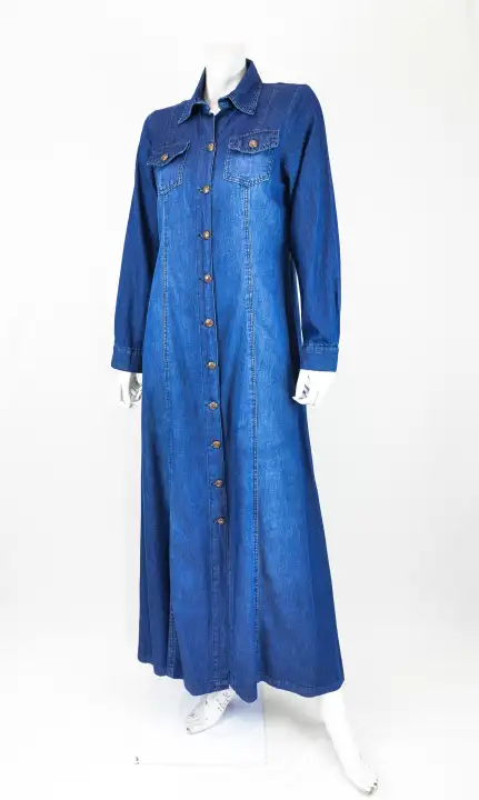 jubah denim