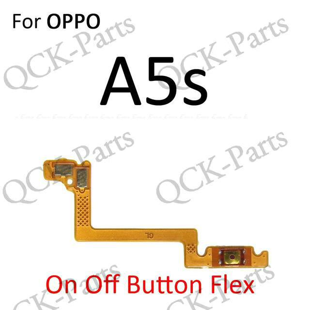 Power On Off Mute điều khiển công tắc Key nút âm lượng Cáp dẻo Đối Với Oppo A5s