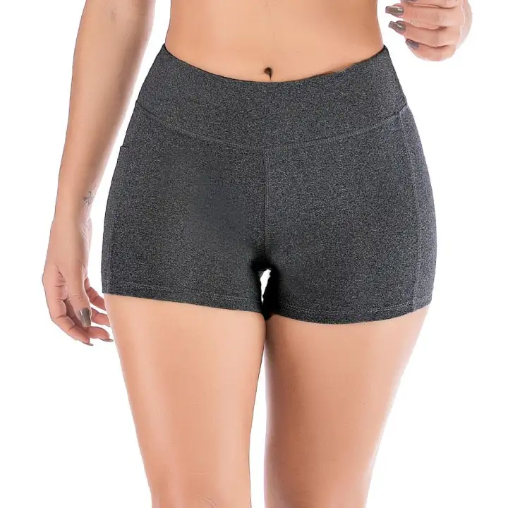 high waisted shorts athletic