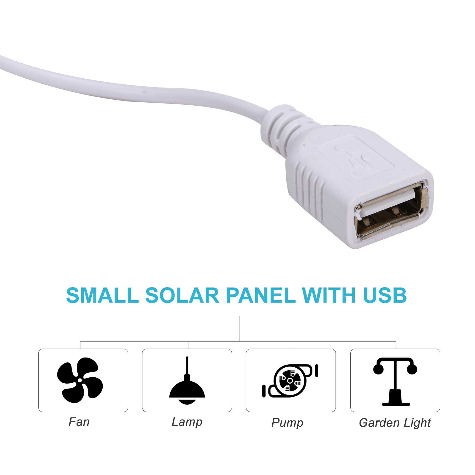 Tấm Pin Năng Lượng Mặt Trời Nhỏ 1W 6V Có USB Tấm Pin Năng Lượng Mặt Trời Silicon Polysilicon Tự Làm Tấm Pin Năng Lượng Mặt Trời Di Động Cắm Trại Chống Nước Cho Sạc Dự Phòng Điện Thoại Di Động