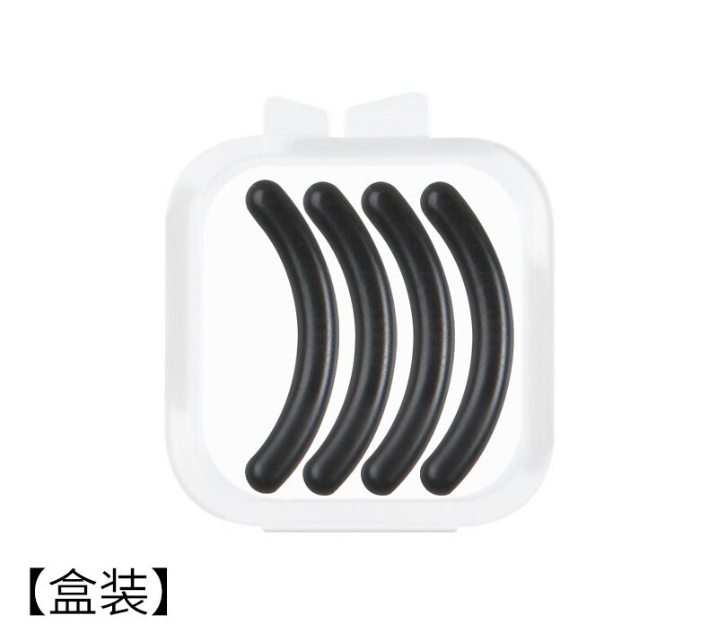 4Pcs/Box Professional Multicolor Eyelash Replacement Rubber Strip Elastic Eyelashes Curler Refill Pad Cosmetic Makeup Tools Accessories for Women