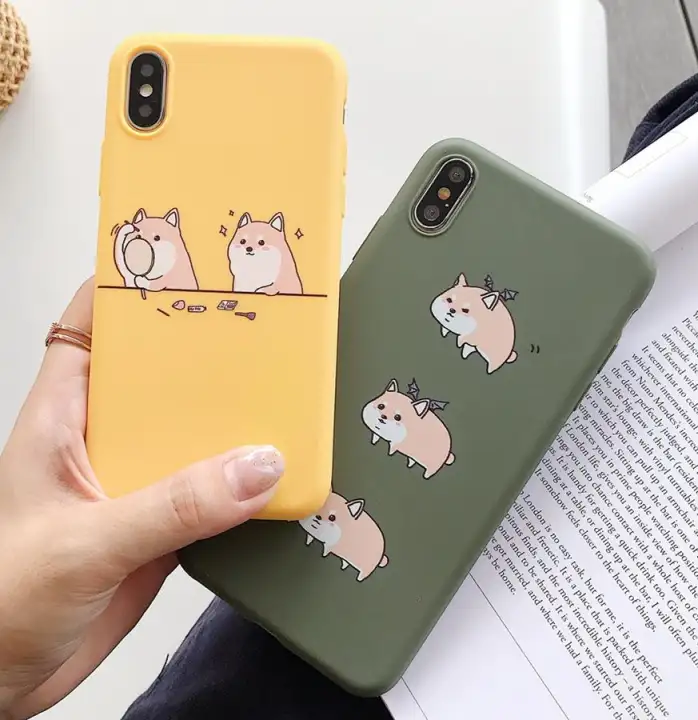 Lucu Kartun Yang Indah Welsh Corgi Pembroke Shiba Inu Anjing Hewan
