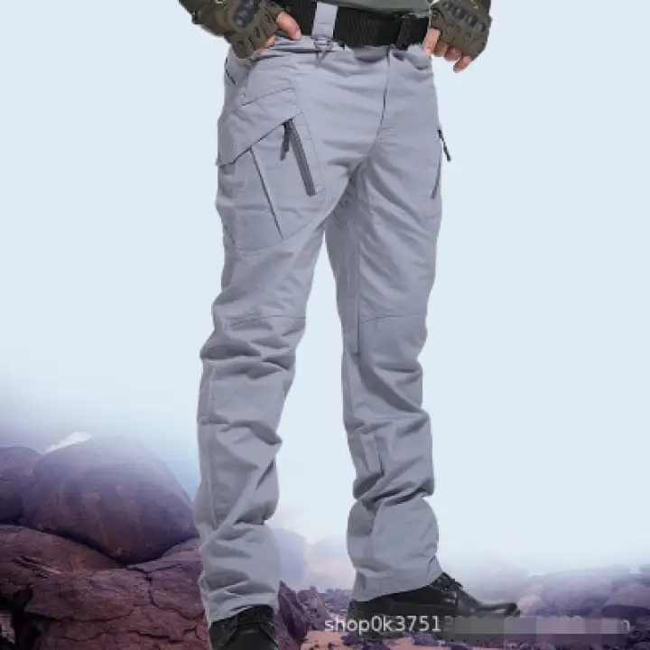 cargo pants many pockets