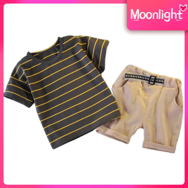 boys elastic waist shorts