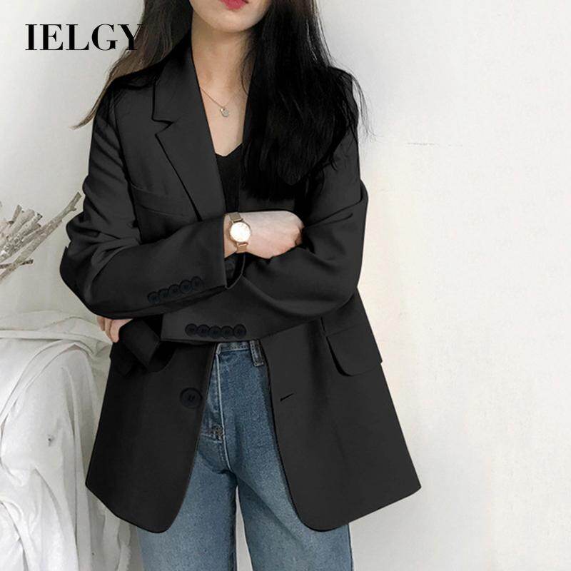 IELGY women's british style small suit jacket