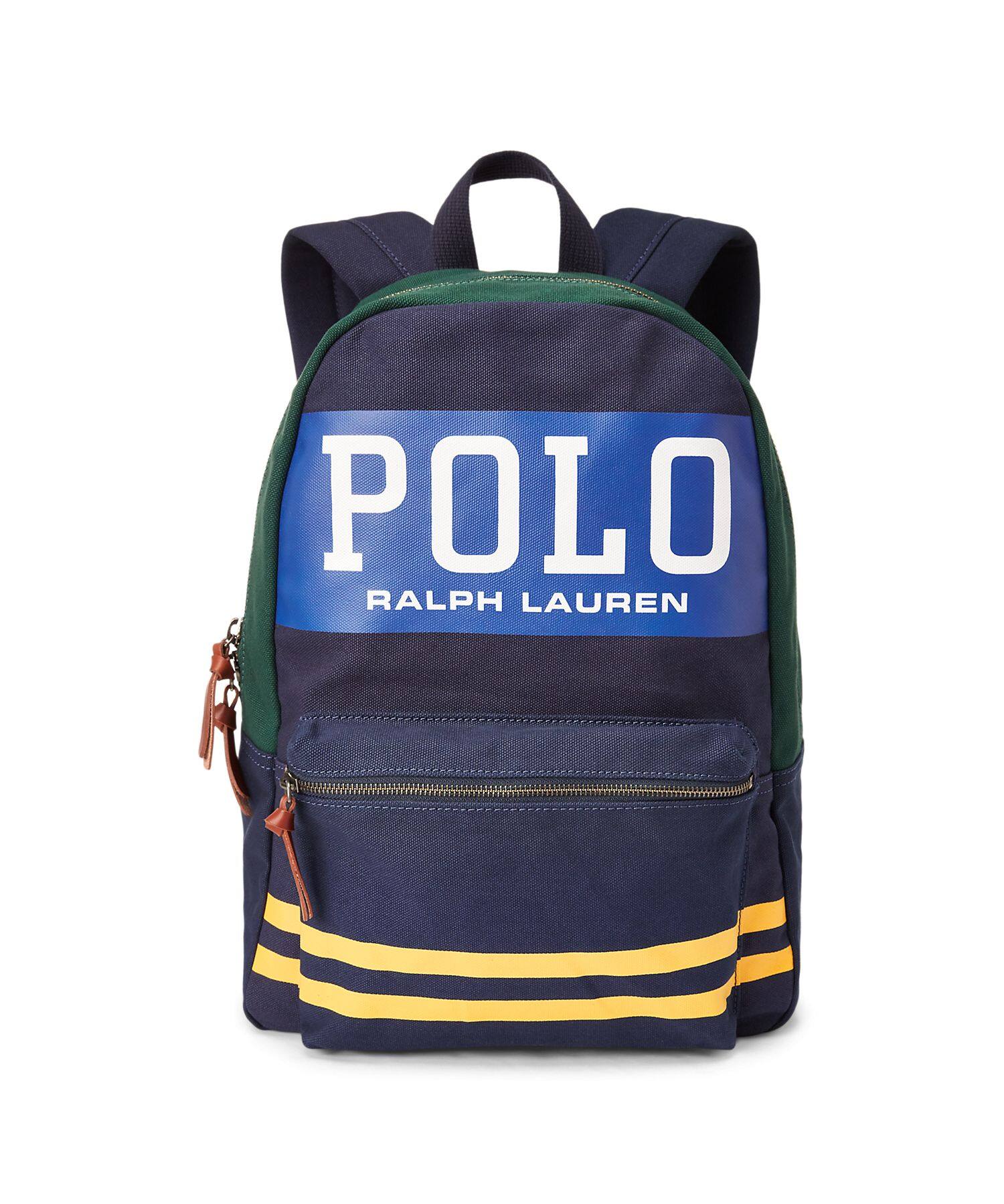 polo canvas backpack