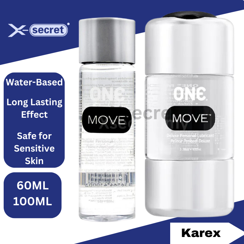 Ready Stock KAREX ONE MOVE DELUXE PERSONAL LUBRICANT -60ML 100ML Water  solube water based personal lubricants for him for her full body - Lazada