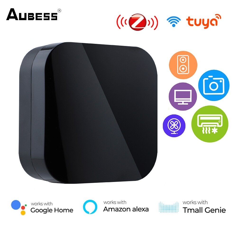 Aubess Tuya ZigBee WiFi IR Điều Khiển Từ Xa Hồng Ngoại Không Dây Cho Điều