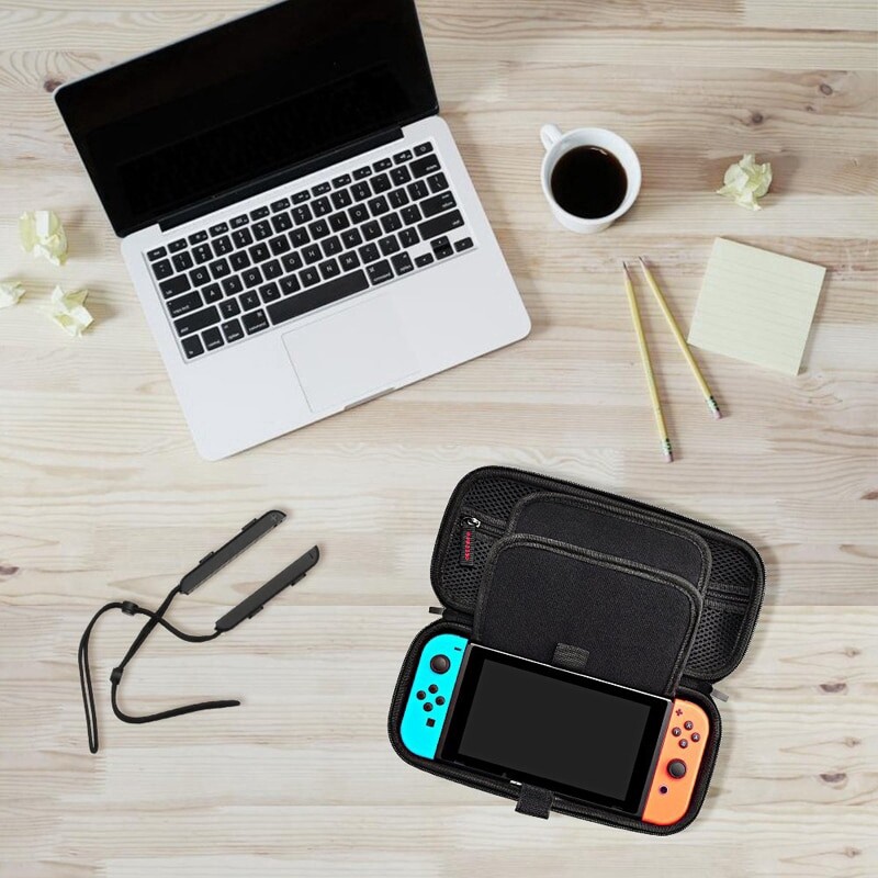 Hộp Đựng Nintendo Switch & Switch Oled, Hộp Đựng 20 Trò Chơi Vỏ Cứng Bảo Vệ Hộp Đựng Du Lịch