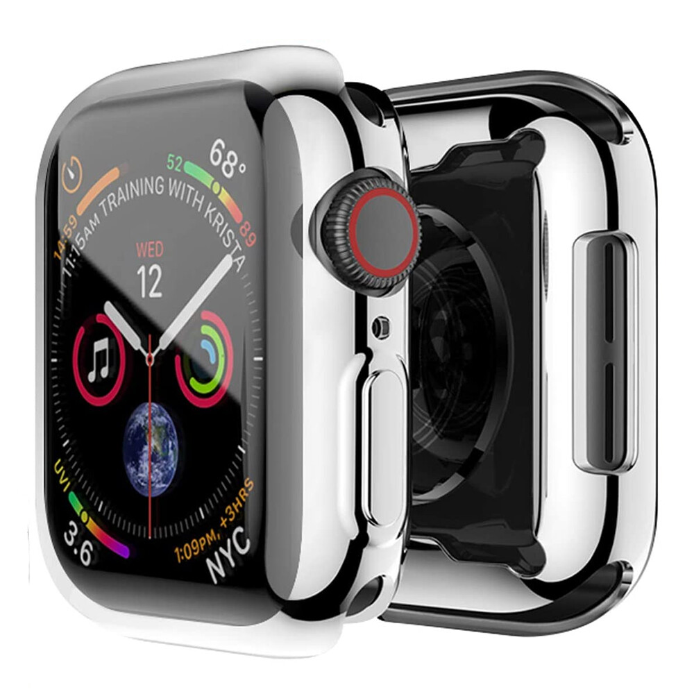 360 Cover for Apple Watch Case 8 7 41mm 45mm Soft Clear TPU Screen Protector for Apple Watch 6 SE 5 4 3 2 1 42mm 38mm 44mm 40mm