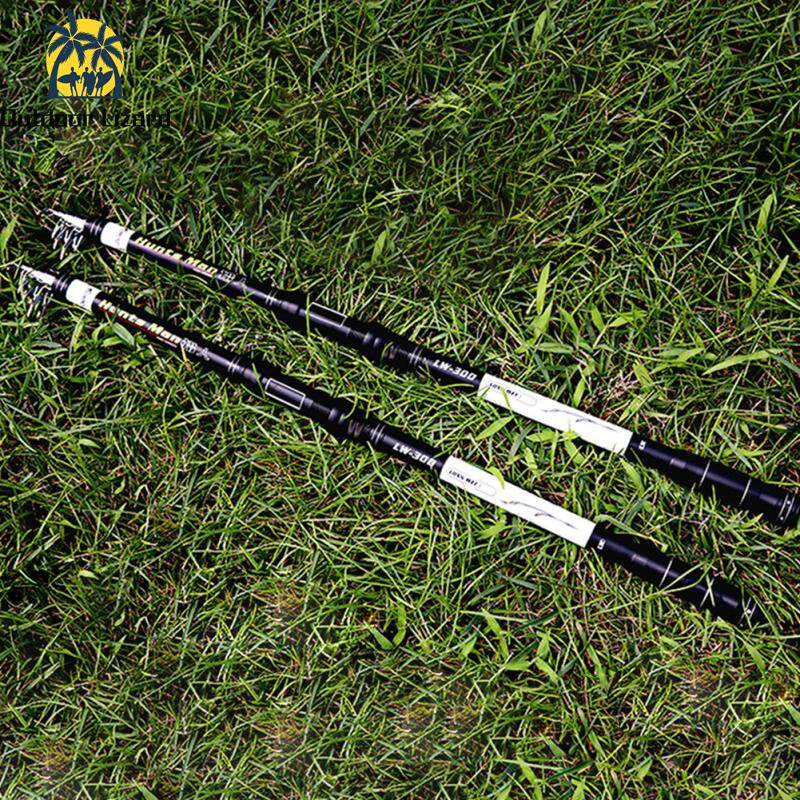 Hard Fishing Rod Epoxy Cloth Telescopic Spinning Pole Fishing Equipment