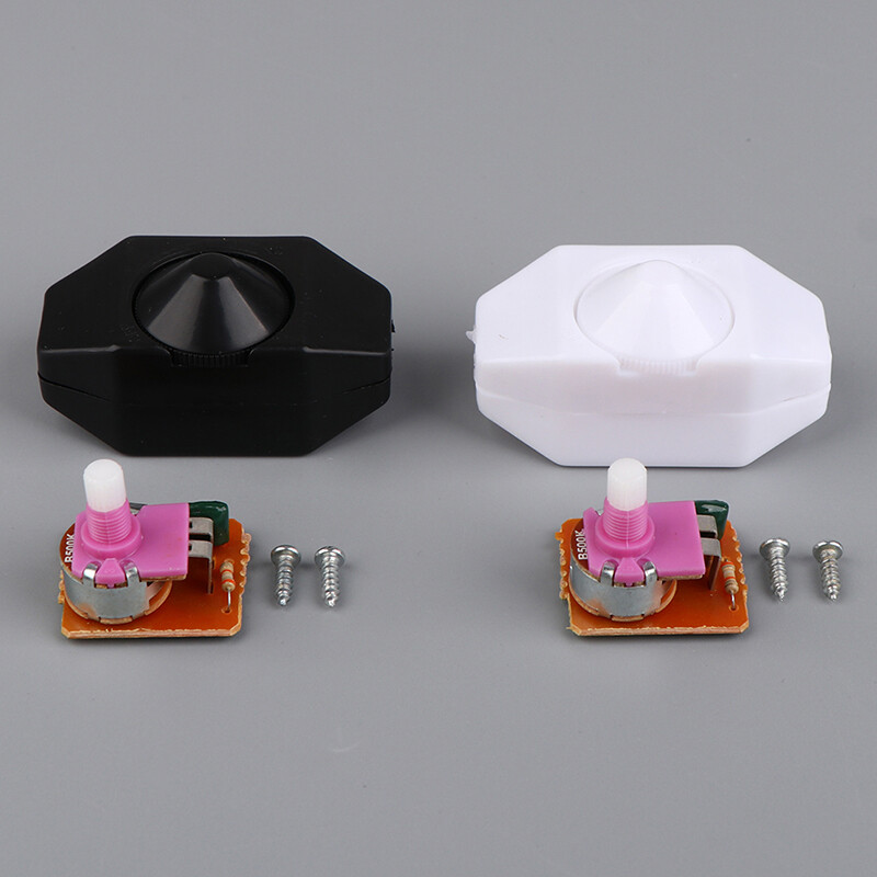 Witkitty Led Dimmer Switch Adjustable Controller Knob Lamp Dimmer Cord Switch Plug In