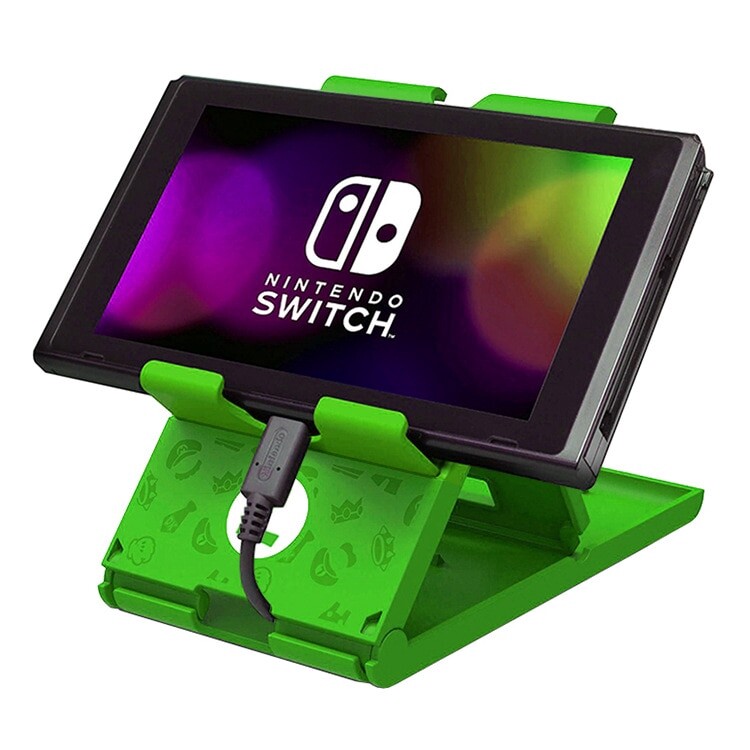 Animal Crossing Theme Adjustable Foldable ABS Play Stand for Nintendo Switch & Lite Game Console Controller Bracket Holder