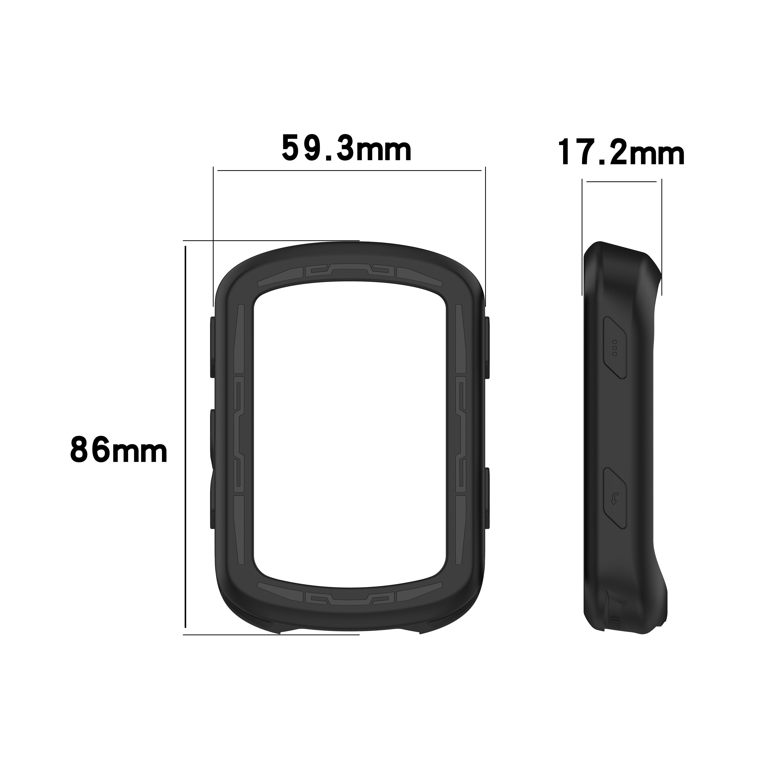 Suitable For Garmin Edge840/540 Bicycle Speed Meter Silicone Protective Case Case Anti-Drop Dustproof