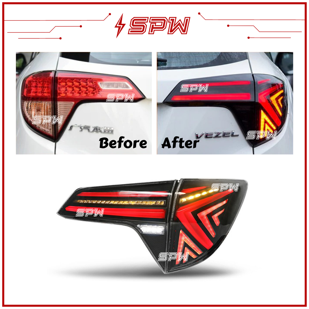 Honda HRV Tail Lamp Tail Light (2015 to 2021) HR-V Vezel Taillamp Taillight  LED Running Signal 2015 2016 2017 2018 2019 2020 2021 Taillamps Taillights  Lazada