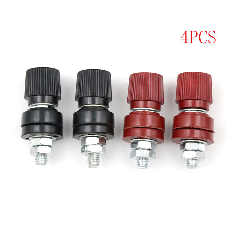 💖Best Buyle 4pcs Terminal 6mm Screw M6 Power Supply Terminals Binding Post