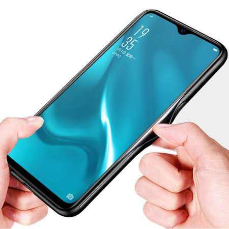 สำหรับ OPPO Realme 2 Pro กรณี Gradient ที่มีสีสันกระจกเทมเปอร์ Hard ฝาหลังเคสโทรศัพท์สำหรับ Realme 2 Pro กันกระแทก