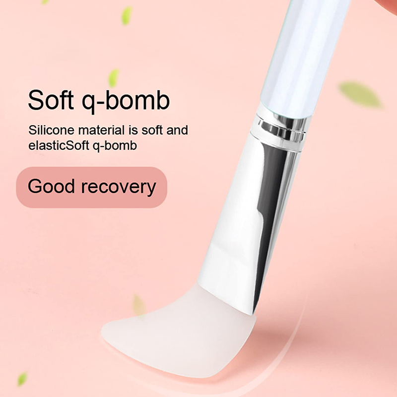 【BeautyMalls】Silicone Mask Brush Face Makeup Accessories Applicator Mud Facial Blending Brush Tool