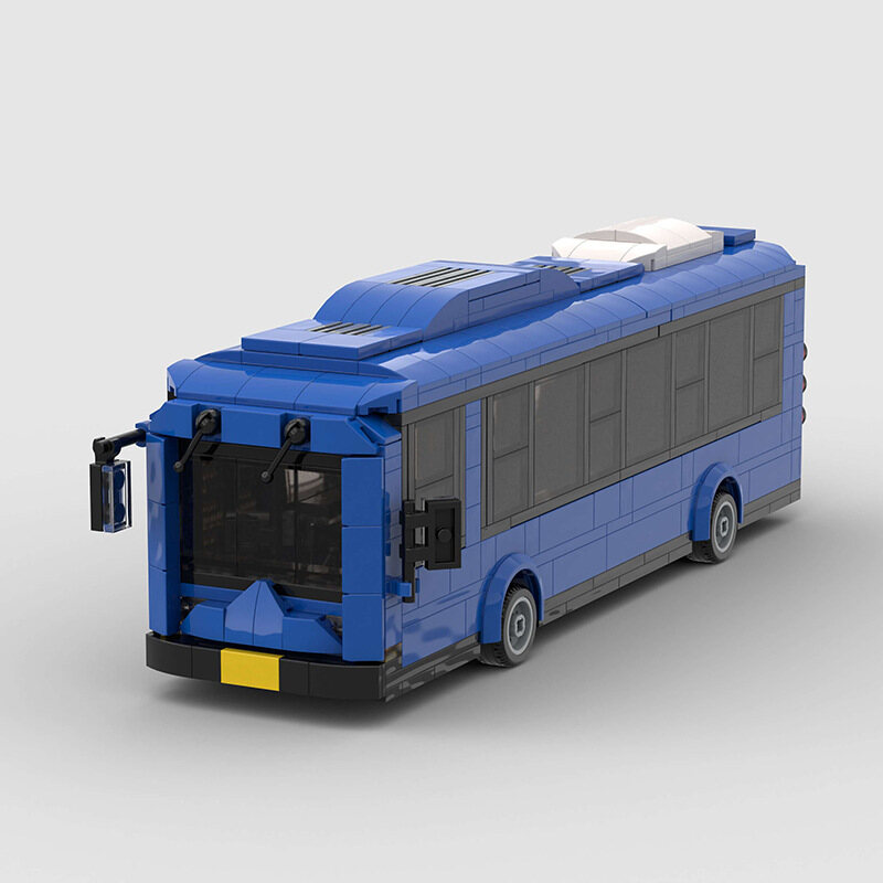MOC City Super Bus Cars Building Blocks Bricks Toys For Kids Boys And Girls Compatible With Lego Technic 654PCS