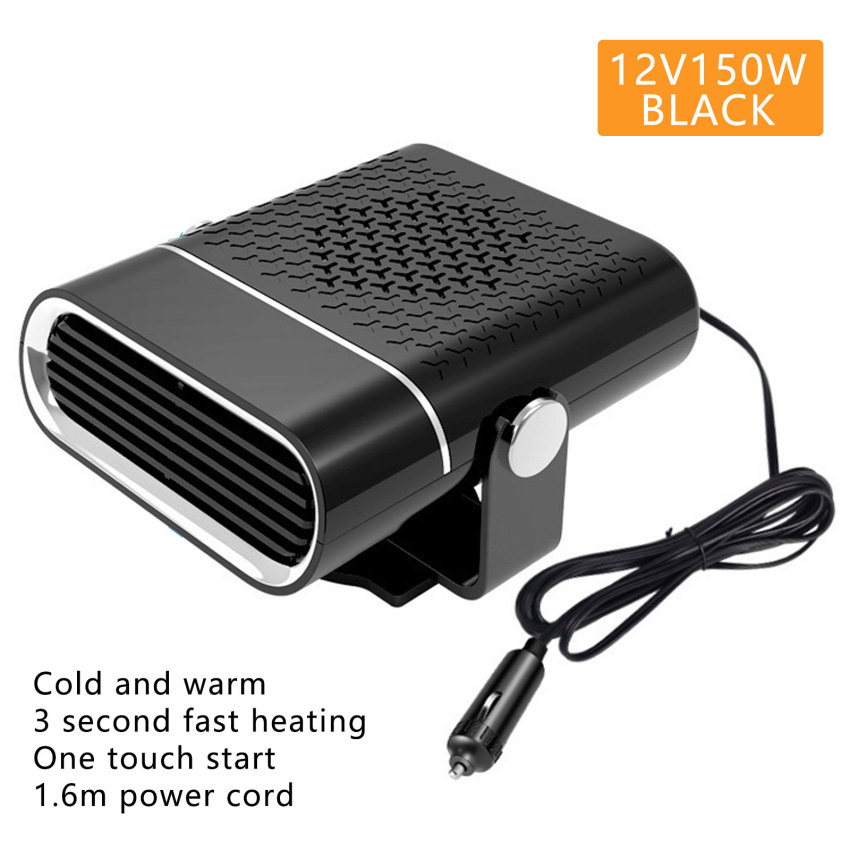 12V Car Heater Electric Heating Fan Electric Dryer Windshield Defogging Demister Defroster For Car Home 12V