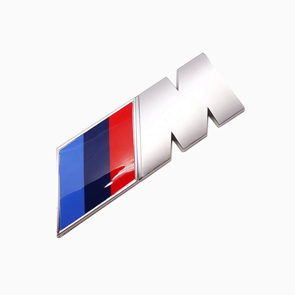 1PC M Series Metal Logo Sticker Emblem Badge Chrom for BMW E46 E39 E38 E90 E60 E36 F30 F30 E34 F10 F20 E92 E38 E91 E53 E70 X1 X5 X3 X6M logo car styling stickers