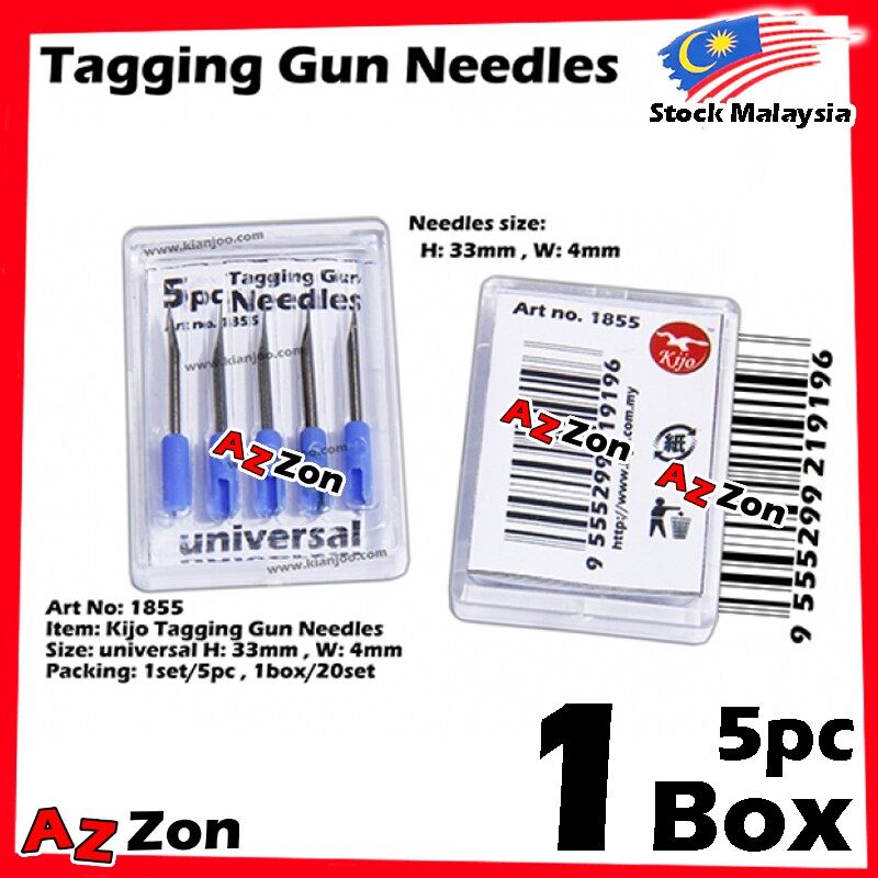 5PC Tag Gun Needles Stainless Steel Tagging Gun Needles Label Price Tag