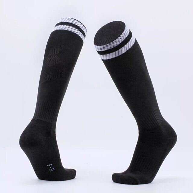 Professional kids Soccer Training Socks Team Football Socks Thick Sports Running socks Men Fitness Hiking Tennis Jogging socks