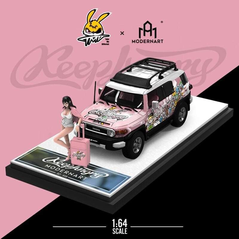 MODERNART★ミニカー★keep angry Modern Art 1:64 Container Truck “Keep Angry” Available now