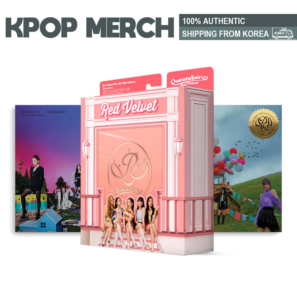 RED VELVET 6th Mini Album [Queendom] SET (QUEEN’S ver. + GIRL’S ver