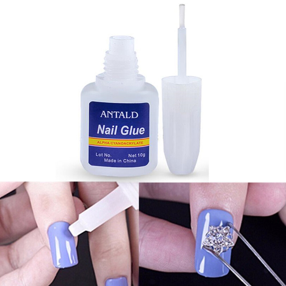 【COD】Professional Decoration Beauty Rhinestones Nail Art Glue Manicure Nail Care Tool False Nails Tips