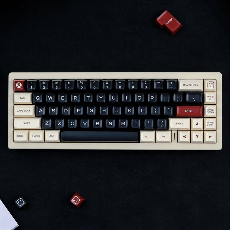 【Keycap only】rome Keycap trong hồ sơ PBT đúp Shot Keycap cho công tắc Cherry MX tùy chỉnh Bàn Phím Cơ RK61/Anne Pro 2/gk61