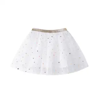 Tutu Skirt Kids Girl Dress Stars Sequins Princess Skirts Ballet Fashion Clothing