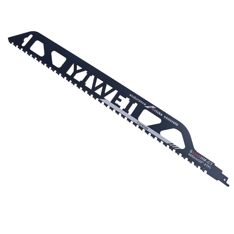 ✪505mm Demolition Masonry Reciprocating Saw Blade Cutting Bricks Concrete Carbide