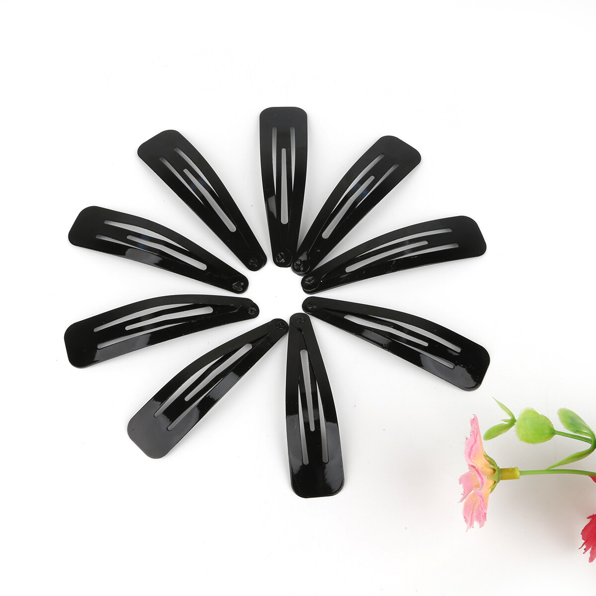Đen 12 Cái/Bộ Kim Loại Kẹp Tóc Cặp Tóc Đơn Giản BB Clips Kẹp Tóc Cho Cô Gái Womens Hairgrips Phụ Kiện Tạo Kiểu Tóc