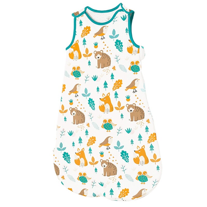 Sleep Sack Baby Wearable Blanket with 2Way Zipper,2.5 TOG Cotton Sleep