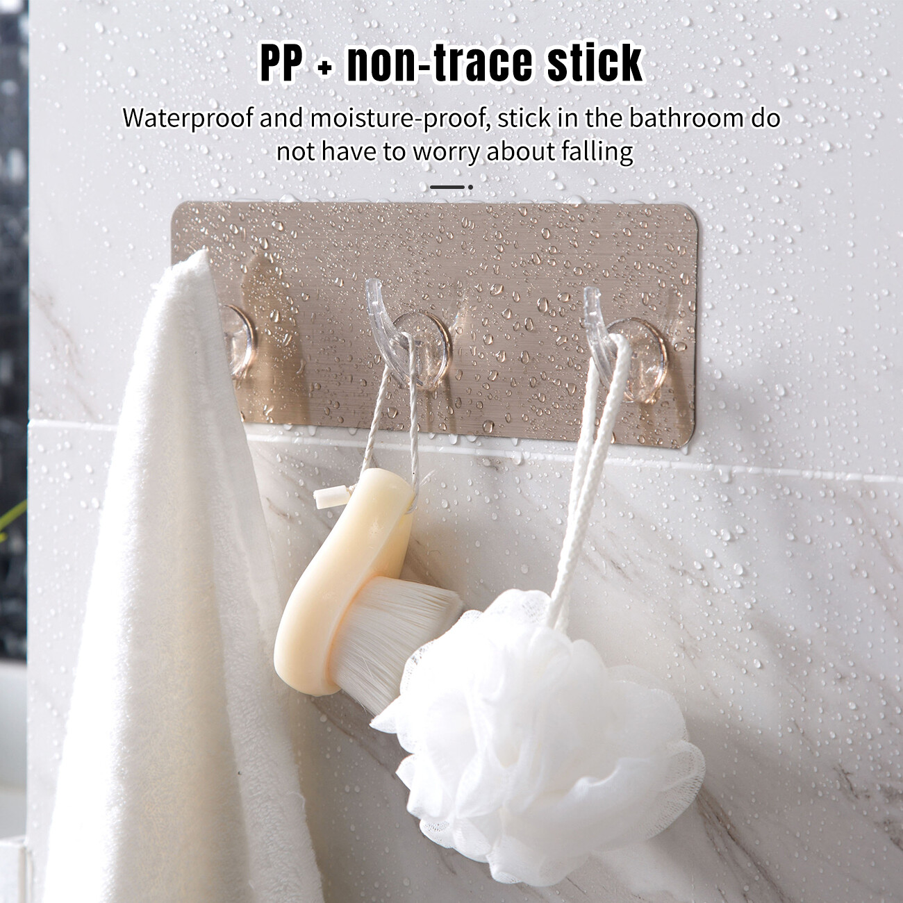 CNMF Strong-Adhesive Free Punch Wall-Mounted Load-Bearing Paste Hook