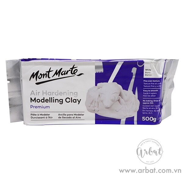 Đất sét tự khô Air Hardening Mont Marte