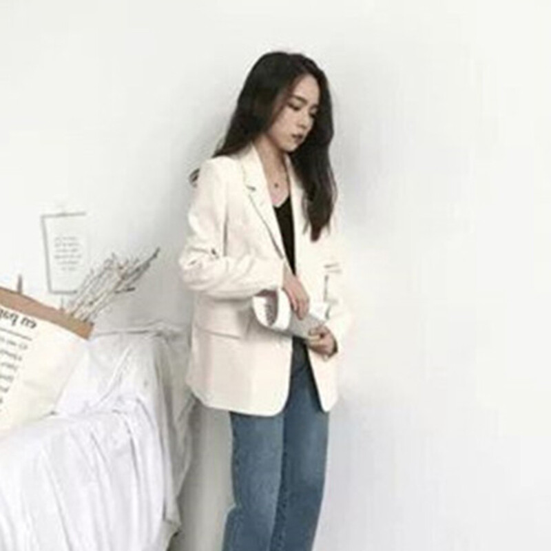 IELGY Áo Khoác Vest Nhỏ Phong Cách Anh Cho Nữ