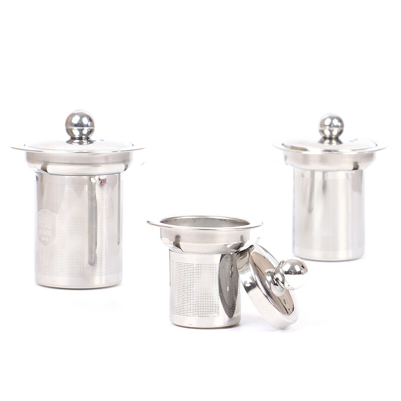 Reusable Stainless Steel Tea Strainer Mesh Infuser Basket Loose Tea Leaf Infuser