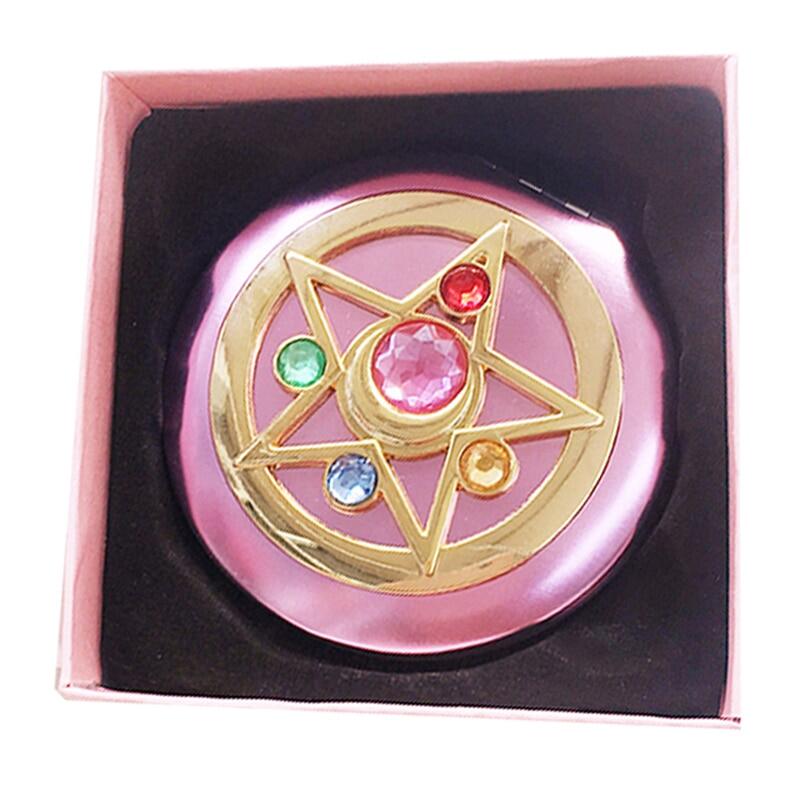 Sailor Moon Makeup Mirror Sailor Moon Doll Pattern Moonlight Memory Series Crystal Star Mirror Case