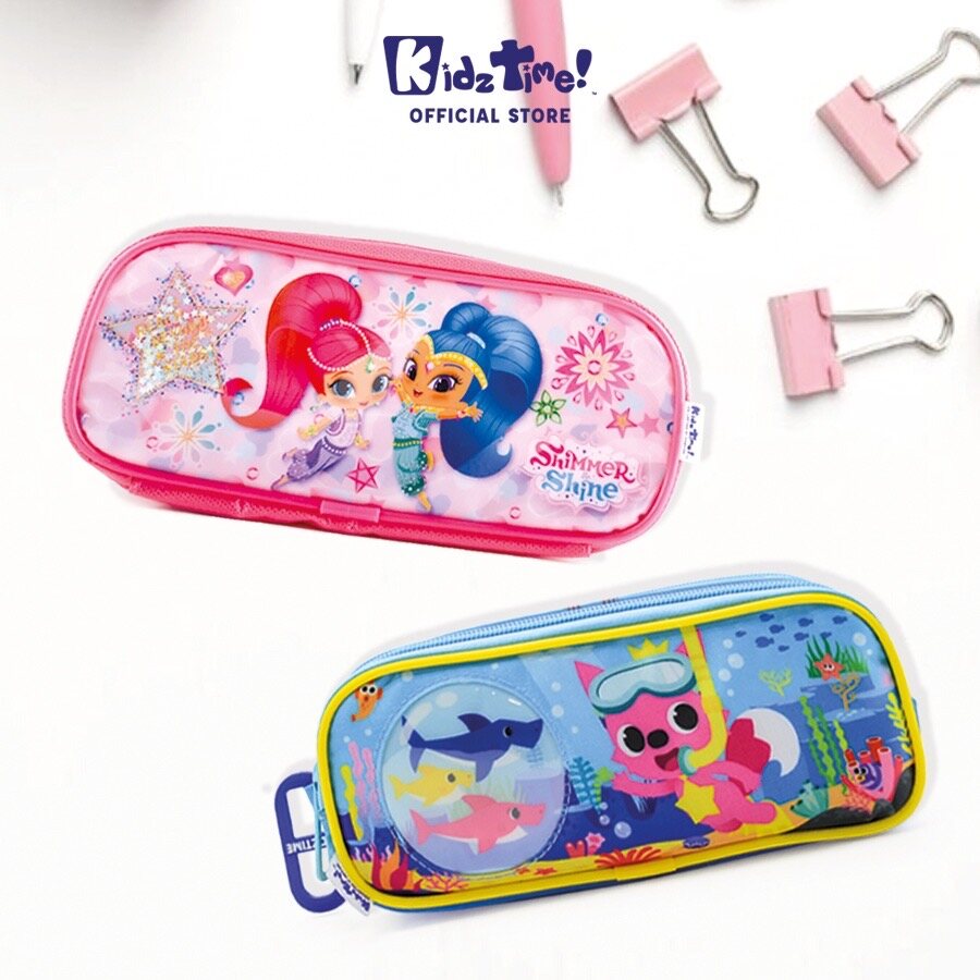 Kidztime Children Cartoon Character Pencil Pouch Zipper Pencil
