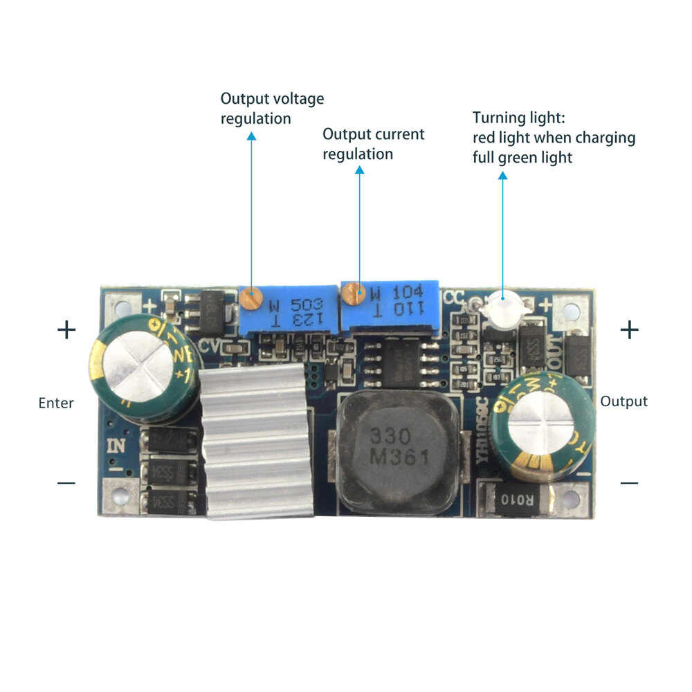 Mô-đun Dòng Điện Ổn Định DC-DC 5A Buck Nguồn Điện Áp Ổn Định Cho Thiết Bị Gia Dụng Phụ Kiện Thiết Bị Điện