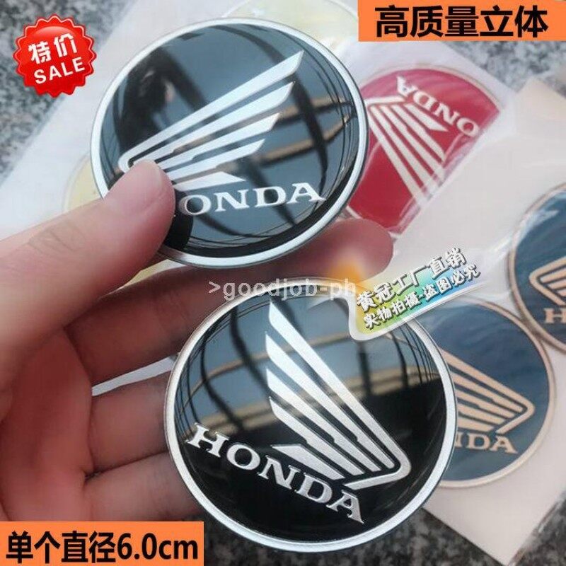 (Đen) 1 Đôi 3D Nhựa Keo + Kim Loại Xe Máy Bình Nhiên Liệu Logo Cho Xe Honda CBR600RR CBR1000RR Bình Nhiên Liệu Hãng CBR cánh Dán Nhãn