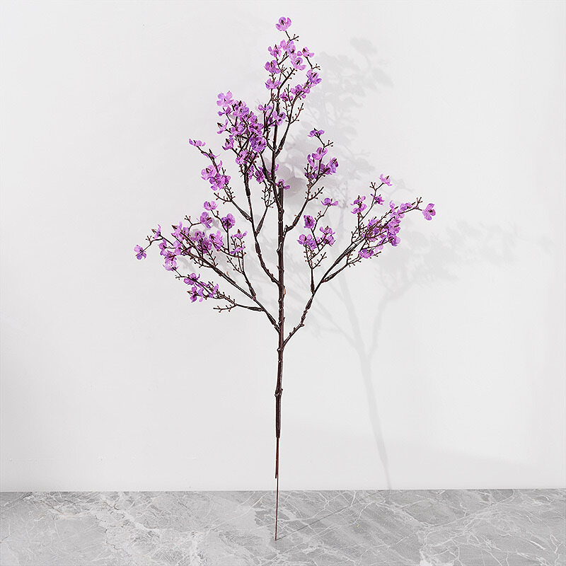 Artificial Plum Blossom Peach Blossom Simulation Flower Decoration Wedding Flower Wall Fake Flower