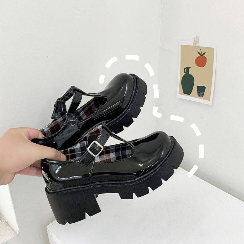 Vintage Mary Janes Giày Nữ Nữ Giày Giày Đi Học Giày Búp Bê Cho Phụ Nữ Giày Ba-lê Đế Bằng Cho Phụ Nữ Trên Doanh Số Bán Hàng 110906 giá rẻ