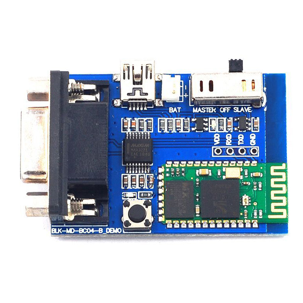 Original AideepebnBC-04 Bluetooth Serial Port Module Demo Version Wireless Serial Communication Wireless Serial Port RS232 Data Transmission Module