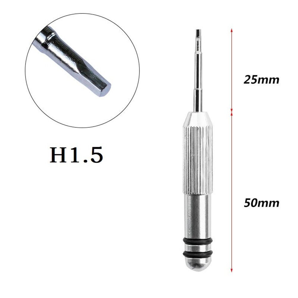 Super hard Hex screwdriver with short screw batch ideal for small screws