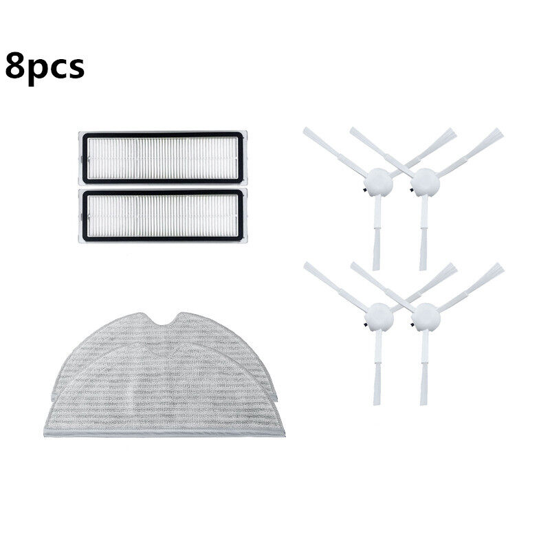Mop cloth main side brush Hepa filter parts for Xiaomi dreame f9 robot vacuum cleaner accessories